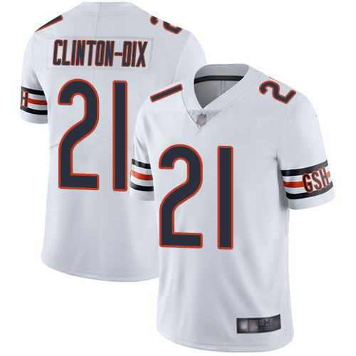Chicago Bears Limited White Men Ha Ha Clinton-Dix Road Jersey NFL Football #21 Vapor Untouchable